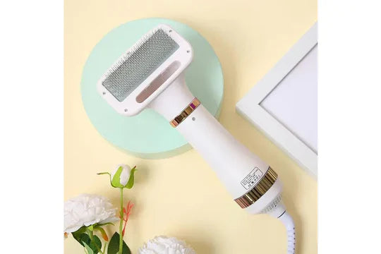 2-In-1 Portable Pet Hair Dryer Comb Brush Pet Grooming Cat Hair Comb Dog Dryer