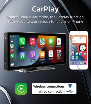 10.26Inch Carplay Portable Screen Car MP5 Navigation Reversing Interconnected Car Bluetooth Player