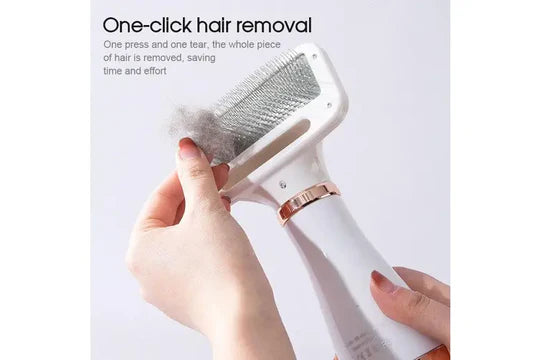 2-In-1 Portable Pet Hair Dryer Comb Brush Pet Grooming Cat Hair Comb Dog Dryer