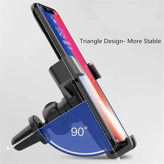 UNIVERSAL GRAVITY CAR CRADLE AIR VENT PHONE MOUNT HOLDER WINDSHIELD DASH STAND