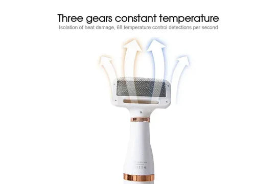 2-In-1 Portable Pet Hair Dryer Comb Brush Pet Grooming Cat Hair Comb Dog Dryer