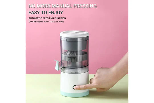 Electric Citrus Juicer USB Rechargeable Hands-Free Orange Lemon Fruit Squeezer