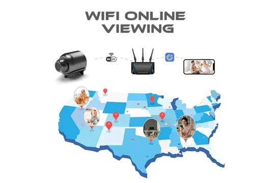 1080P Ultra HD Night Vision Mini WIFI Camera
