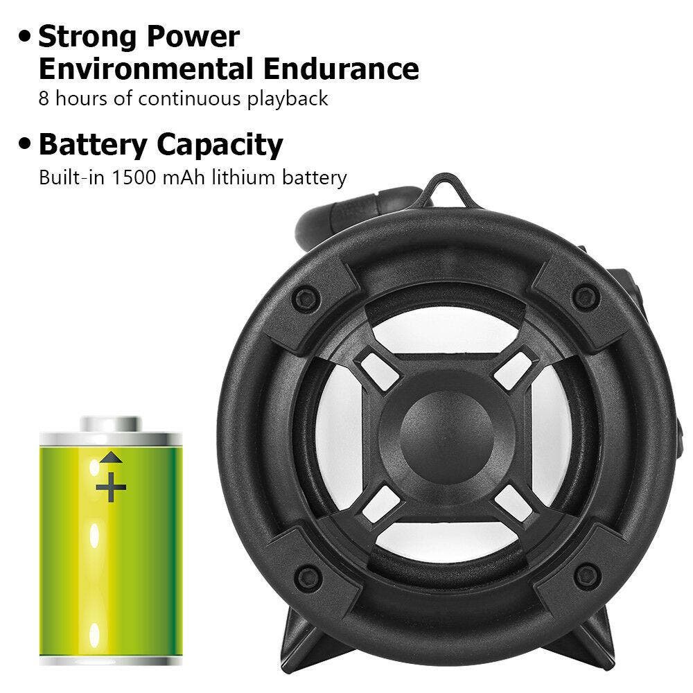 Portable Speaker Wireless Bluetooth Stereo Bass USB/TF/ Radio Subwoofer