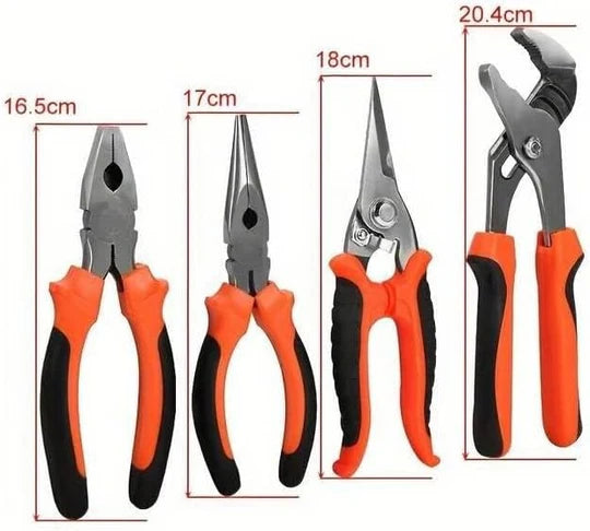 102pcs Home Tool Kit, All-in-One Starter Set