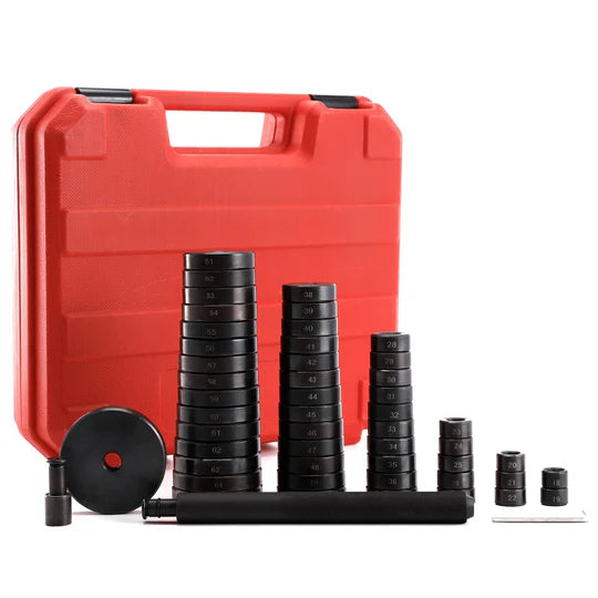 52PCS Bearing Seal Driver Tool Kit Bushing Bearing Push Press Disc Set