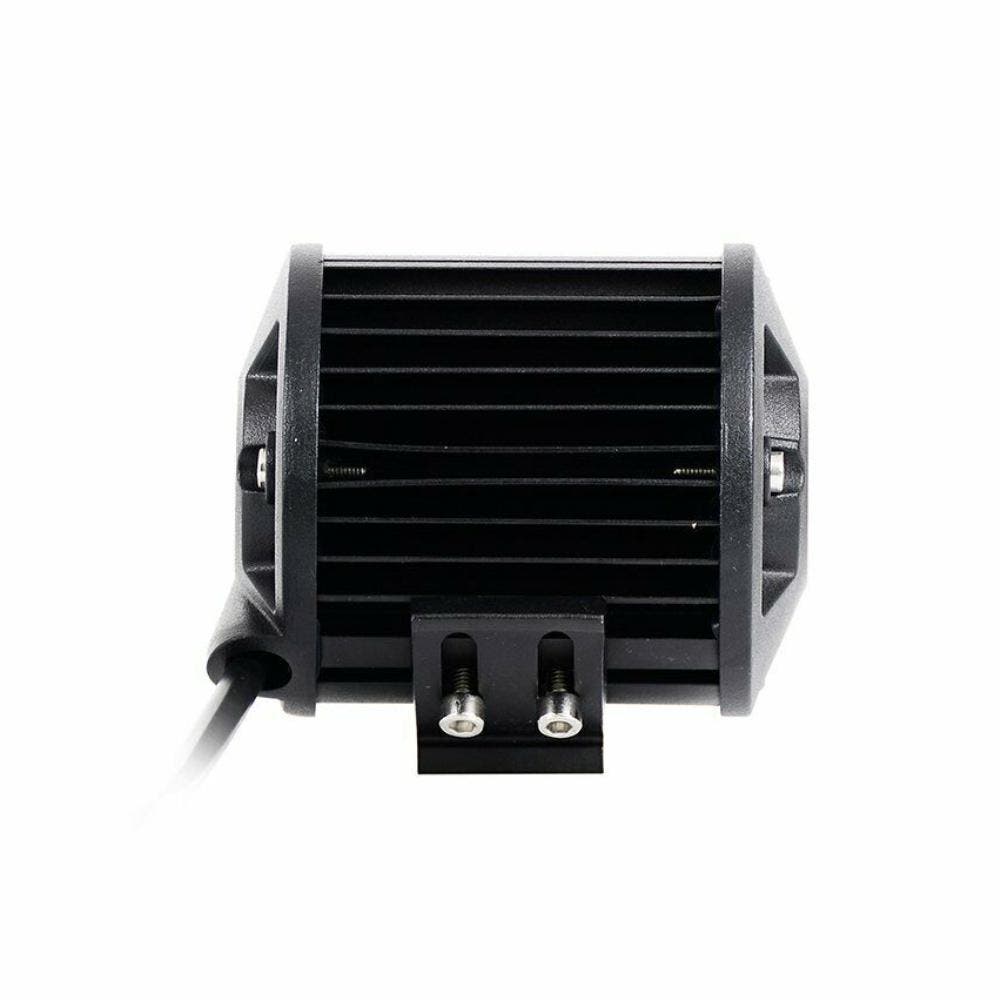 2PC 200W 4" inch Work Lights CREE Spot Flood LED Light Bar Reverse 4WD 12V 24V