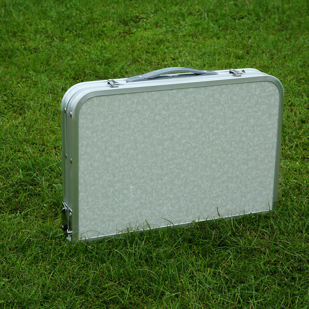 Portable Folding Camping Table Aluminium Picnic Outdoor Foldable Tables BBQ Desk
