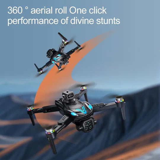 V188MAX Foldable Brushless Drone with 8K HD Dual Camera & Screen