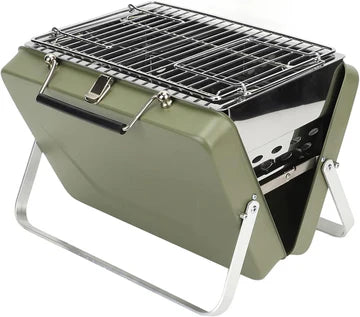 Portable Folding BBQ Grill for Outdoor Cooking - Versatile Camp & Picnic Charcoal Grill