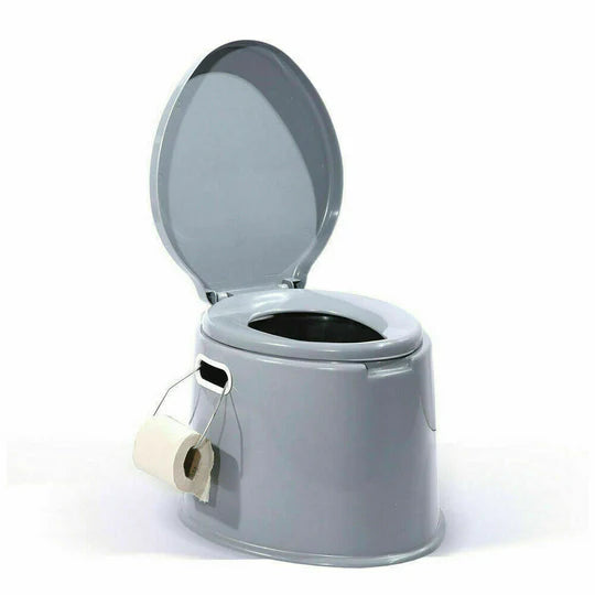 6L OUTDOOR PORTABLE TOILET CAMPING POTTY CARAVAN TRAVEL CAMP BOATING TENT HIKING