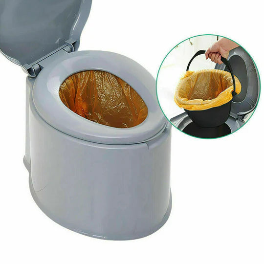 6L OUTDOOR PORTABLE TOILET CAMPING POTTY CARAVAN TRAVEL CAMP BOATING TENT HIKING