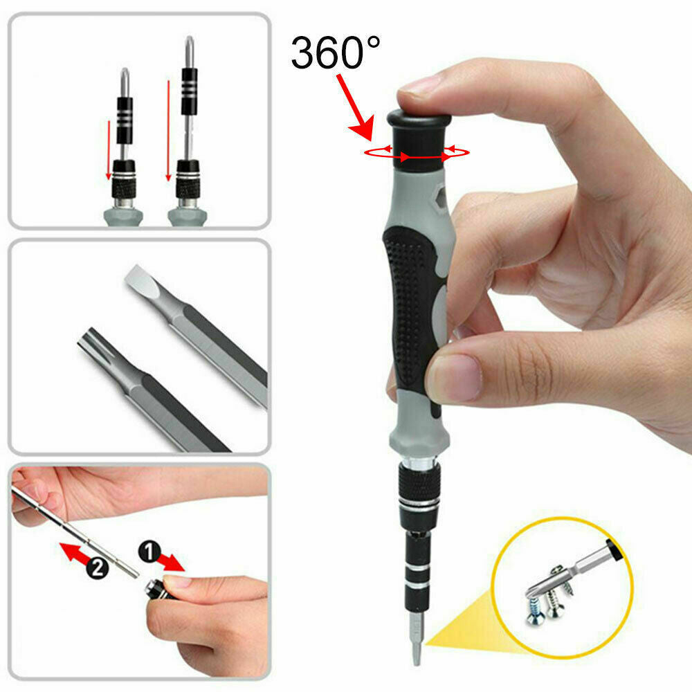 115 in 1 Precision Screwdriver Set Torx Computer PC Phone Watch Repair Tool Kit