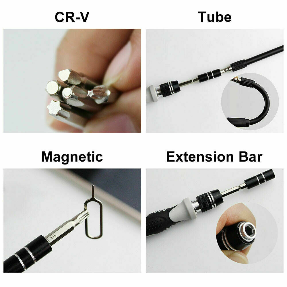 115 in 1 Precision Screwdriver Set Torx Computer PC Phone Watch Repair Tool Kit