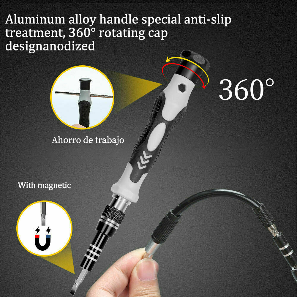 115 in 1 Precision Screwdriver Set Torx Computer PC Phone Watch Repair Tool Kit