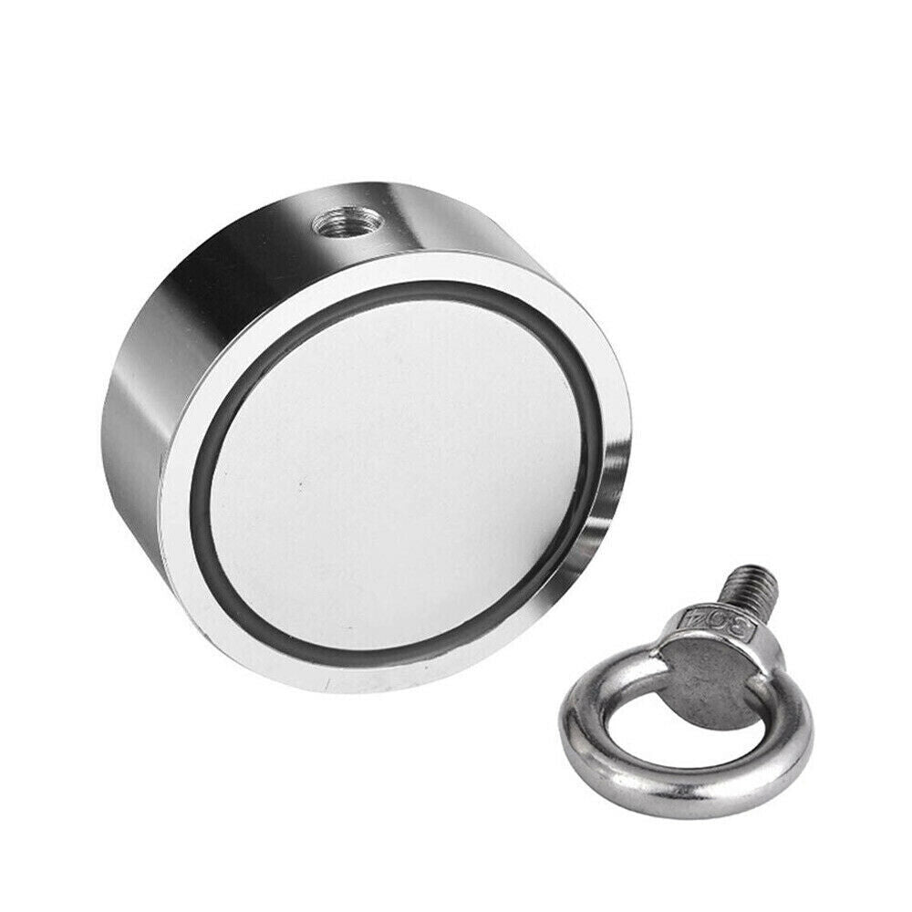 200KG Salvage Strong Recovery Magnet Neodymium Treasure Metal Hunting Fishing