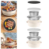 BBQ OVEN HOUSEHOLD OVEN NON-PORTABLE GRILL CAMPING GRILL FOR PICNIC OUTSIDE BBQ