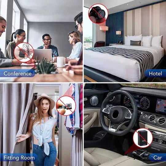 Camera Detector GPS Tracker Detector Wireless Signal Scanner For Home Office