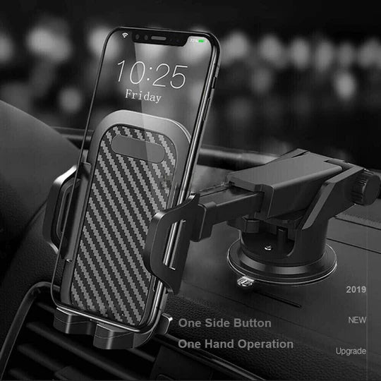 UNIVERSAL 360° WINDSHIELD MOUNT CAR HOLDER CRADLE LONG NECK FOR IPHONE12 SAMSUNG