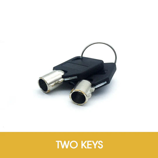 L-TYPE HITCH PIN LOCK SECURITY TOW BALL BAR CARAVAN TRAILER RECEIVER ANTI THEFT