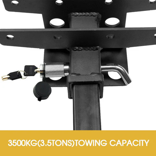 L-TYPE HITCH PIN LOCK SECURITY TOW BALL BAR CARAVAN TRAILER RECEIVER ANTI THEFT