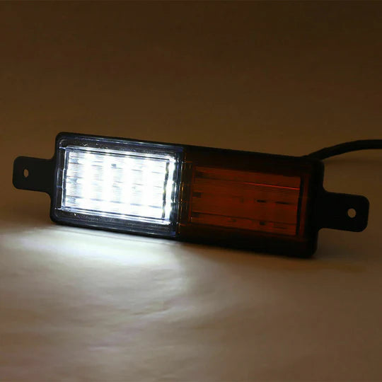 SEALED BULLBAR LIGHTS SET OF 2 FRONT INDICATOR PARK LED BULL BAR LIGHT