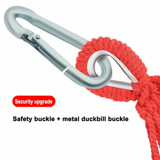 Portable Hanging Hammock Chair Swing Garden Outdoor Camping Soft Cushions