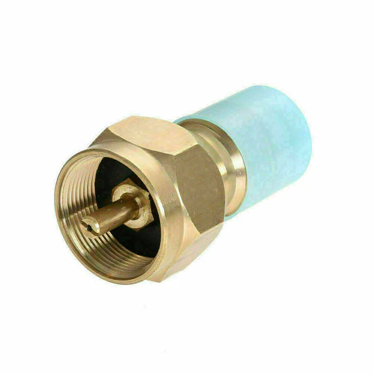 BBQ PROPANE GAS REFILL ADAPTER 1LB CYLINDER TANK COUPLER HEATER BOTTLE TOOL