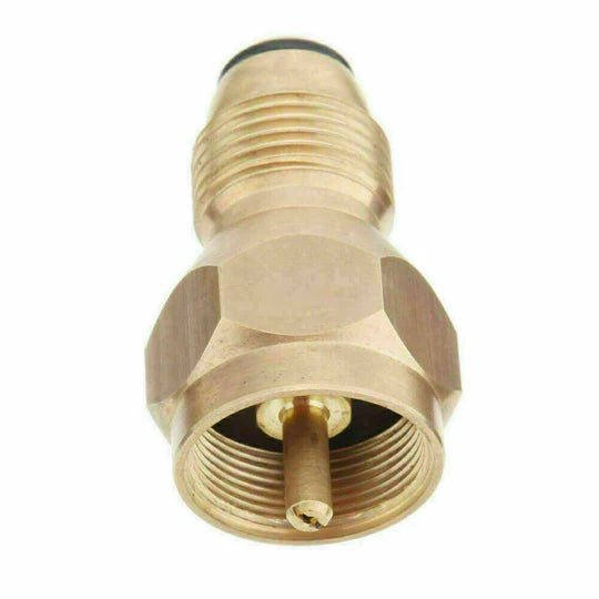 BBQ PROPANE GAS REFILL ADAPTER 1LB CYLINDER TANK COUPLER HEATER BOTTLE TOOL