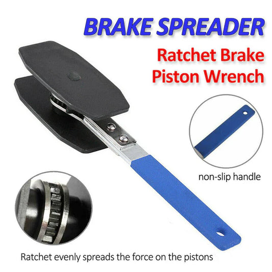 RATCHET DISC BRAKE CALIPER PISTON SPREADER SEPARATOR PAD PRESS INSTALL TOOL