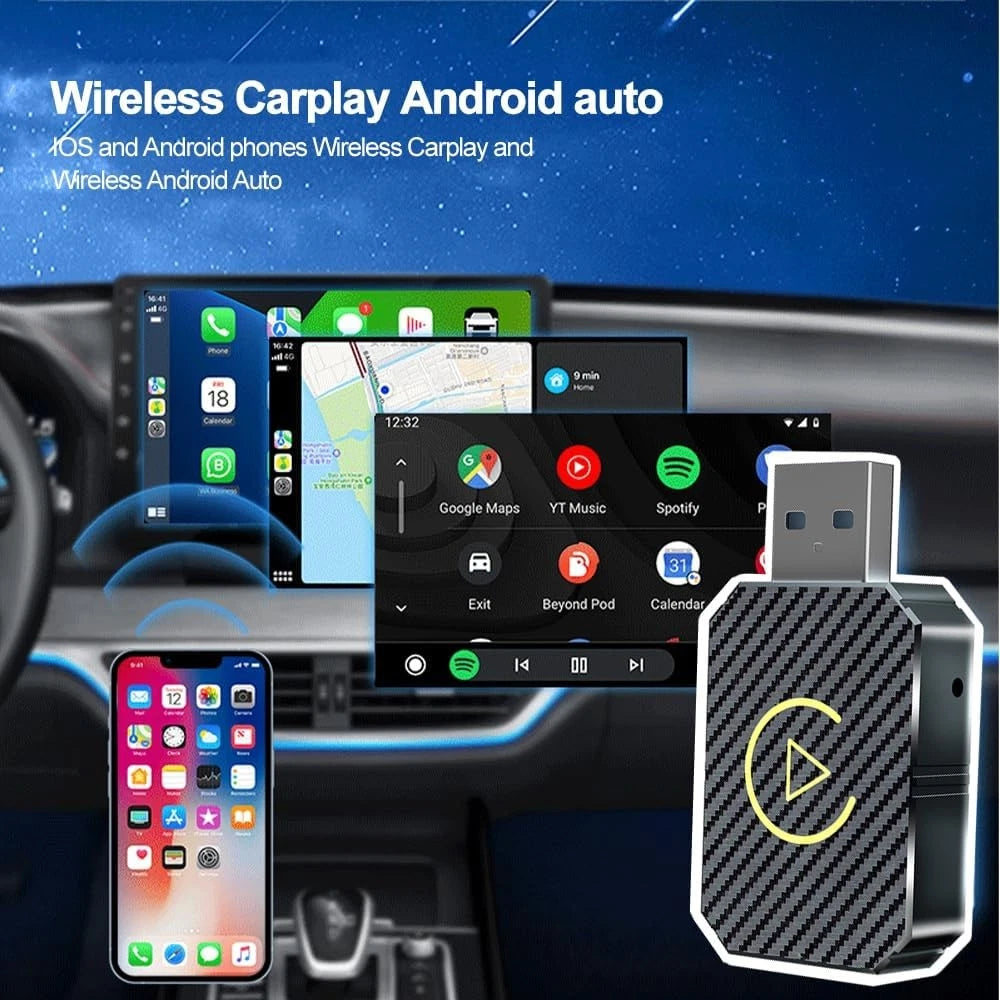 USB Wireless CarPlay Adapter For iPhone Apple Wireless Carplay Dongle Plug Play