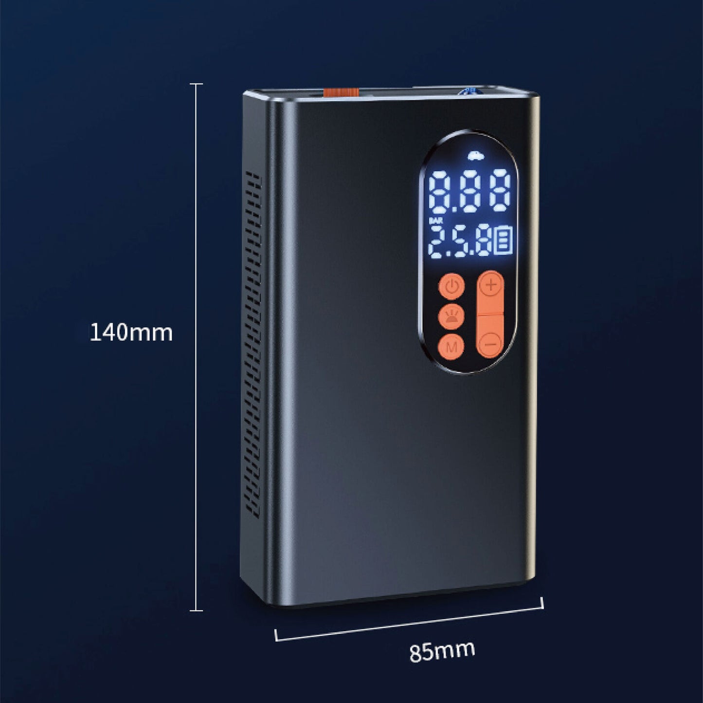 Digital Car Tyre Inflator Pump 12V Mini Portable Auto Air Compressor Bike