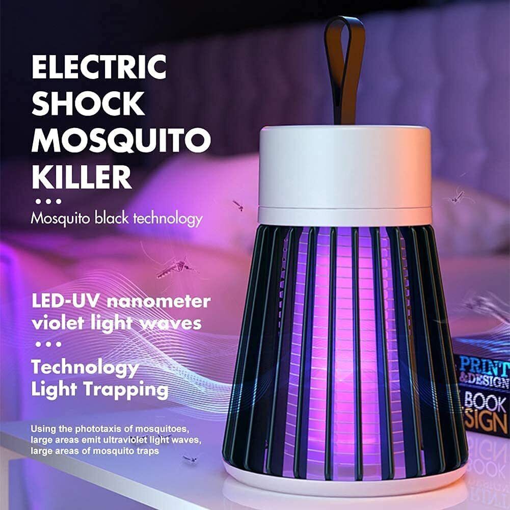 Electric LED Mosquito Catcher Lamp Light Insect Killer Fly Bug Zapper Trap AU