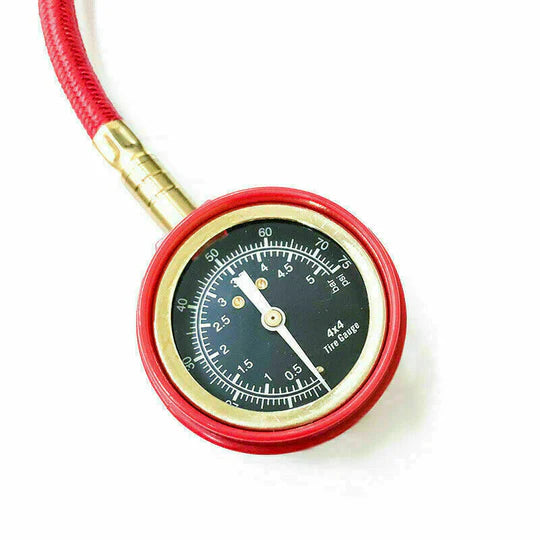 4X4 AIR DEFLATORS WITH PRESSURE GAUGE 4WD RAPID TYRE/TIRE DEFLATORS VALVE TOOL