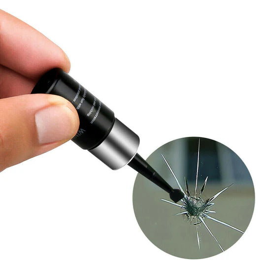 WINDOWS TOOL CHIP RESIN CRACK REMOVE GLASS RECOVERY CAR WINDSCREEN REPAIR KIT