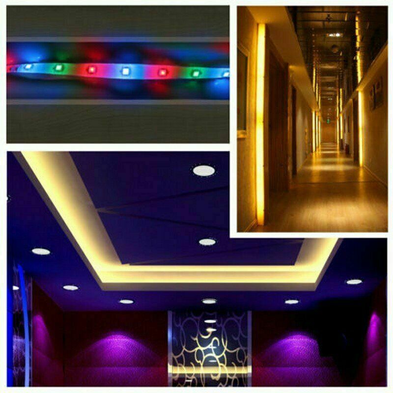 Waterproof LED Strip light 5M RGB 5050 SMD 44 Key Remote 12V AU Power Full Kit