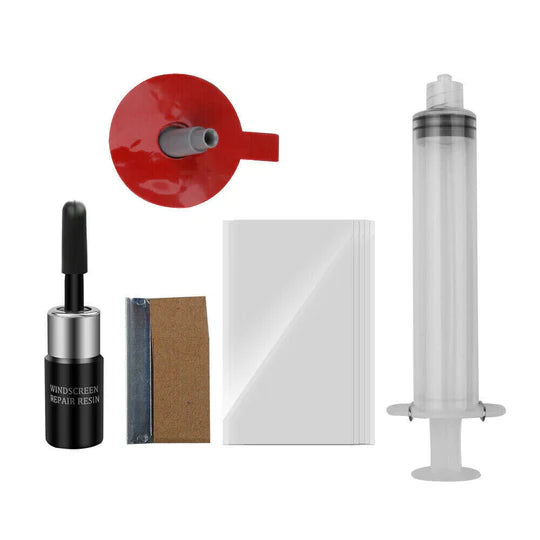 WINDOWS TOOL CHIP RESIN CRACK REMOVE GLASS RECOVERY CAR WINDSCREEN REPAIR KIT