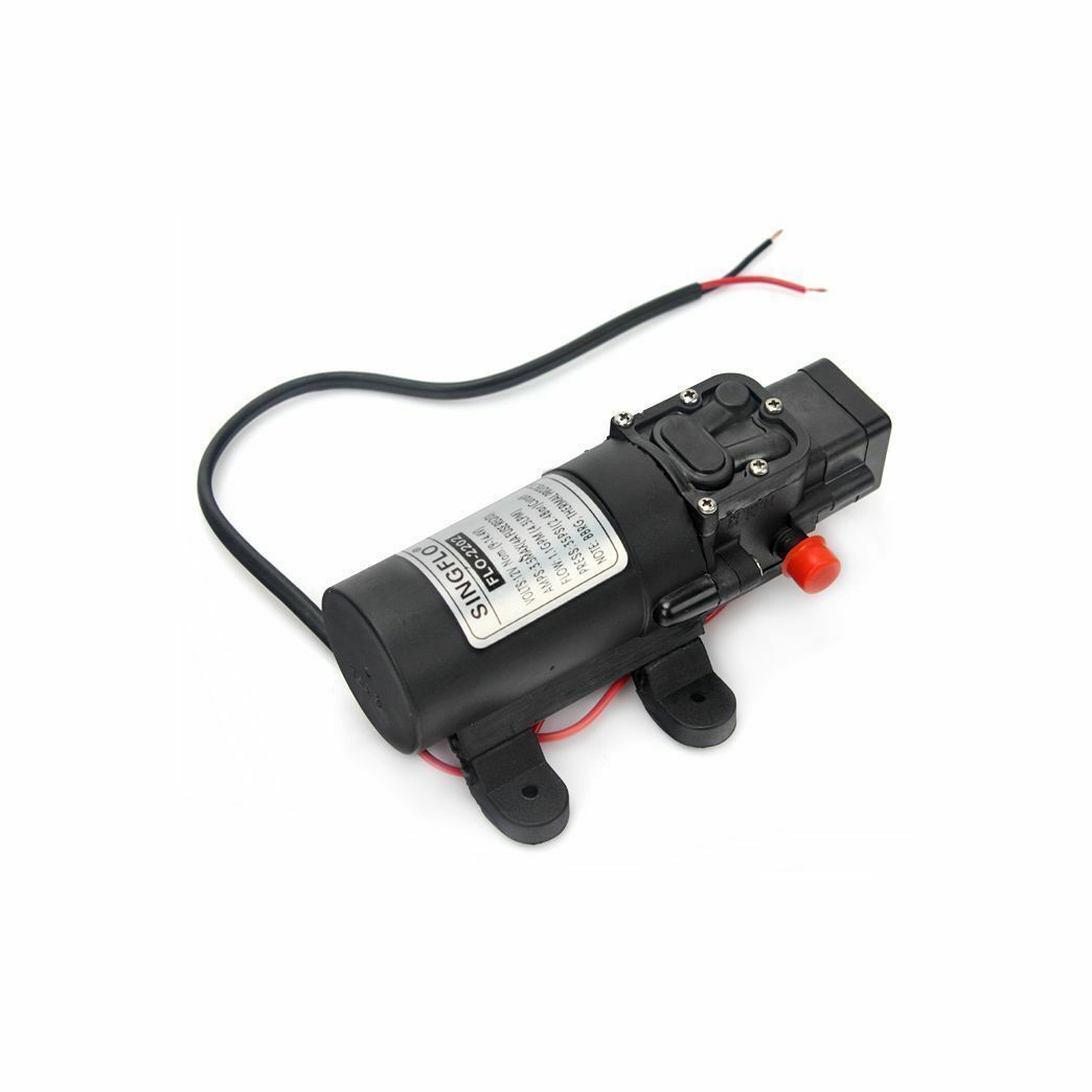 12V 4.3Lpm Self-Priming Water Pump High Pressure Caravan Camper Boat Marine Home