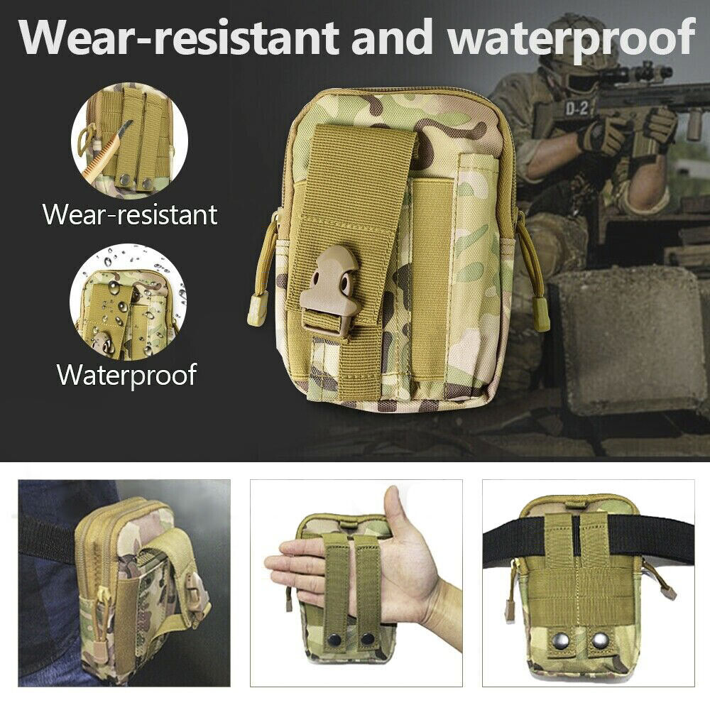 Emergency Survival Equipment Kit Outdoor Tactical Hiking Camping SOS 18Pcs Tool