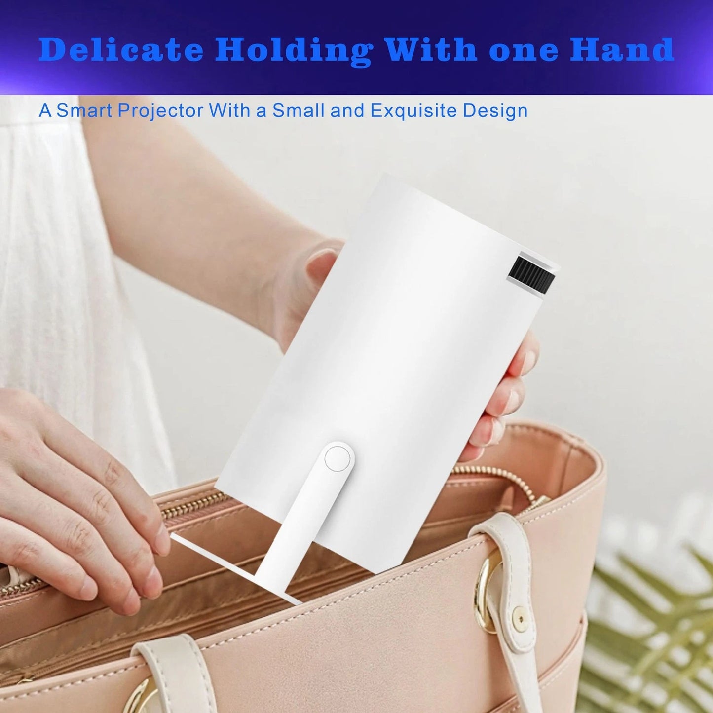 1080P 4K Mini Portable Wifi Bluetooth LED Projector Android Projector Theater