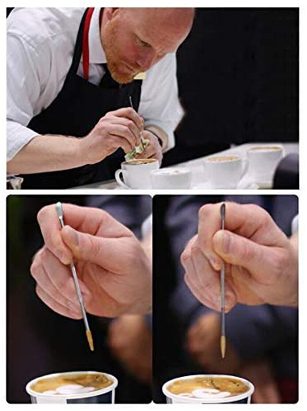 900ml MILK JUG LATTE ART PEN Espresso Coffee Cappuccino Stainless Steel Pitcher