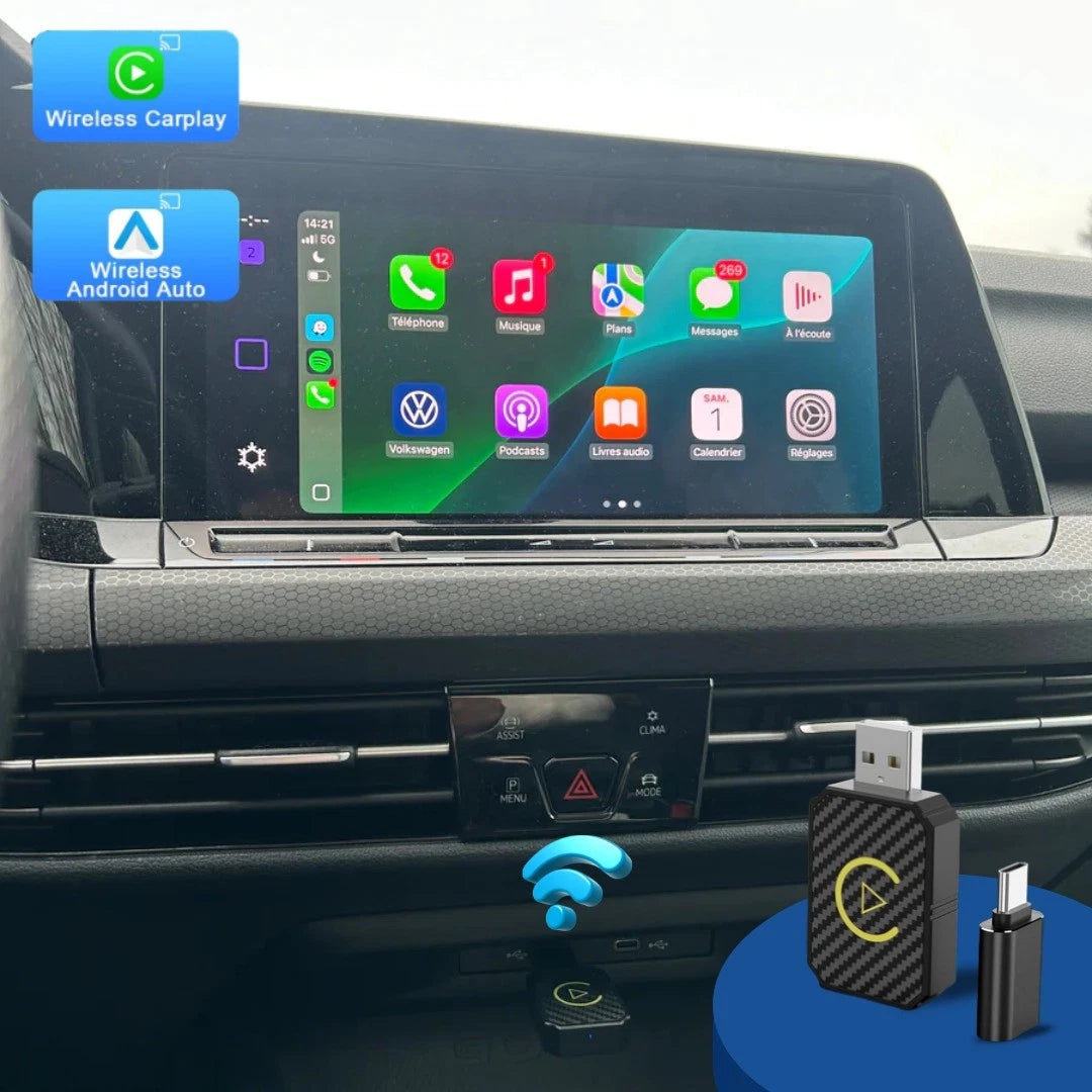 USB Wireless CarPlay Adapter For iPhone Apple Wireless Carplay Dongle Plug Play