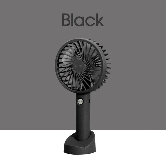 Mini Portable Hand-held Desk Fan Cooling Cooler USB Air Rechargeable 3 Speed