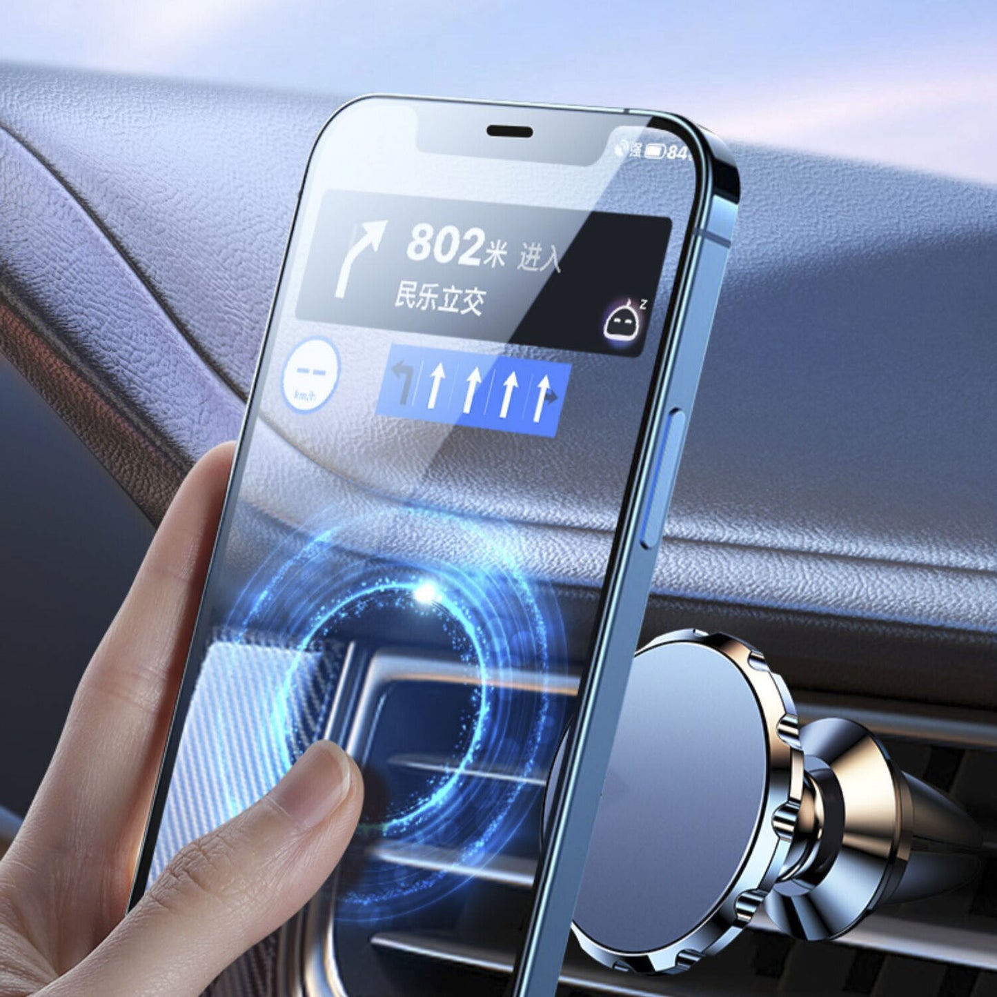 Universal Magnetic Magnet Dashboard Mobile Phone Holder Dash Car Mount Stand