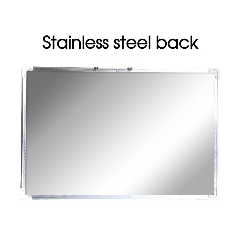 Magnetic Office Board Portable Whiteboard 90X60CM Marker Eraser & Magnet Buttons