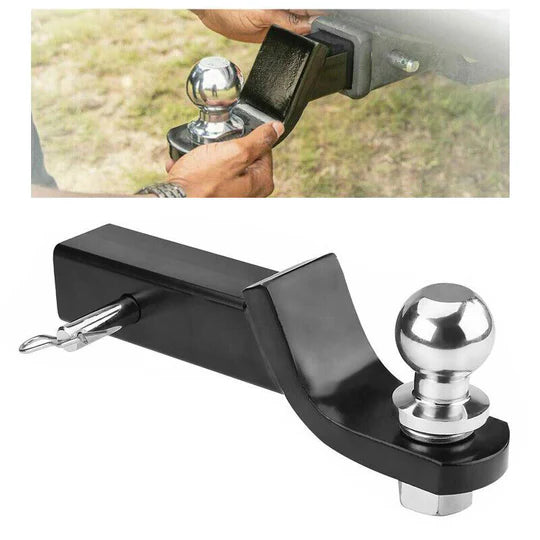 TOW BAR BALL MOUNT TONGUE HITCH 2" INCH TRAILER 4WD CAR CARAVAN BOAT