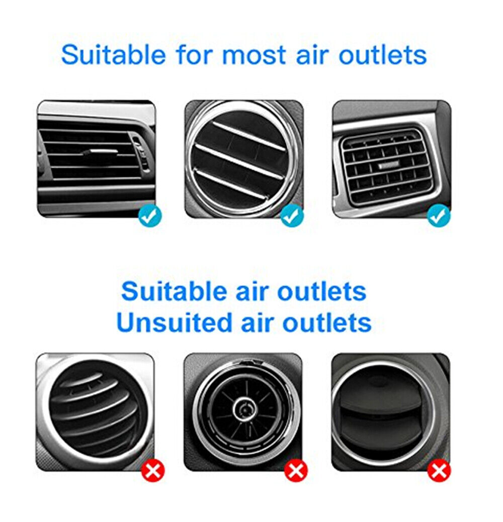 10W Wireless Charger Car Gravity Mount Holder fit for iPhone 15 XS X Samsung S9