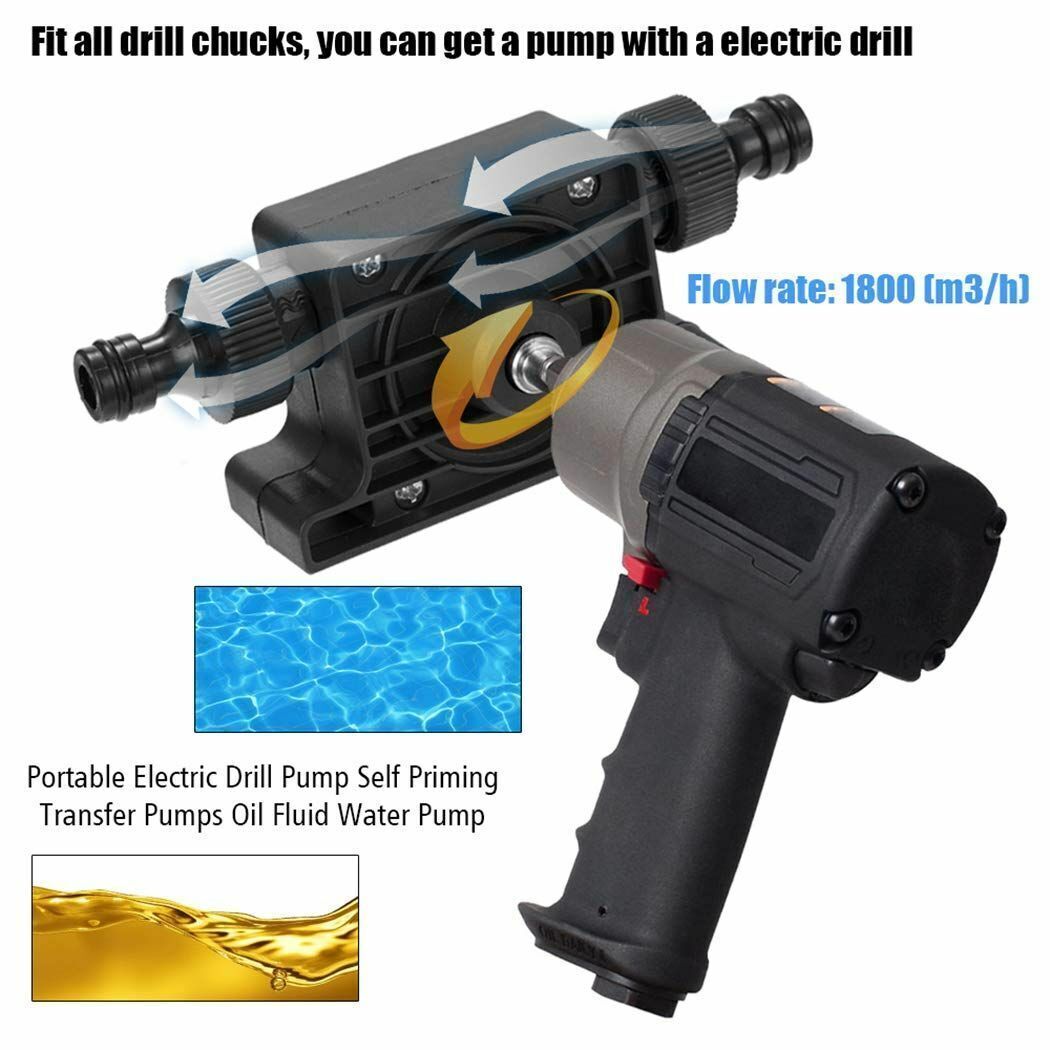 1pc Hand Drill Pump - Efficient and Convenient Fluid Transfer