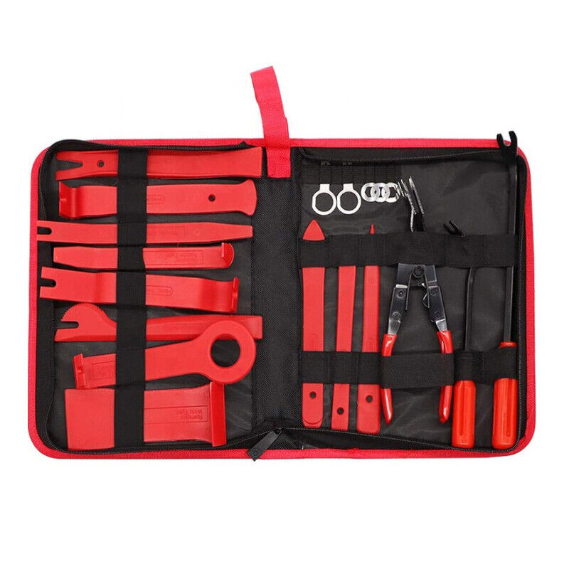 240Pcs Car Trim Removal Tool Auto Hand Tools Pry Bar Dash Panel Kit Door Interior