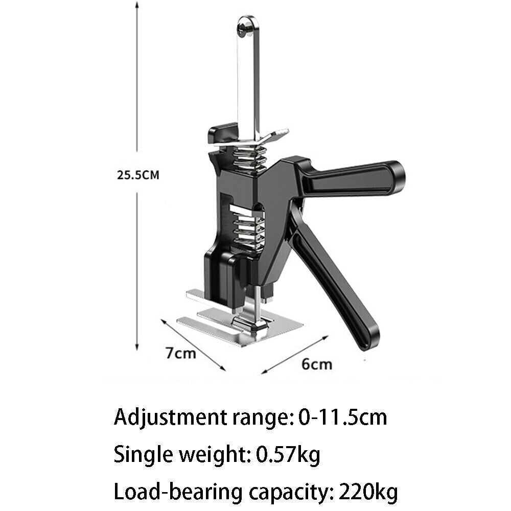 2pc Labor-Saving Arm Effort Elevator Board Lifter Cabinet Jack Door Use Hand Tool